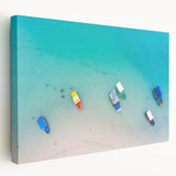 Large canvas print of a vibrant South American landscape, suitable for kitchen wall art.