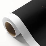 Art Deco poster featuring autumnal trees in orange and brown tones on rolled canvas.