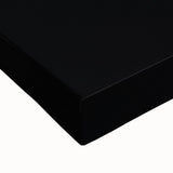 Large art depicting a black and white landscape painting on stretched canvas, ideal for bedroom wall decor.