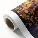 Golden Tree of Life Wall Art - Vibrant Modern Canvas for Living Room