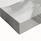 Close-up of a stretched canvas featuring abstract minimalist wall art in soft beige and blue tones, highlighting texture and detail for a contemporary decor style. Perfect for modern living spaces.