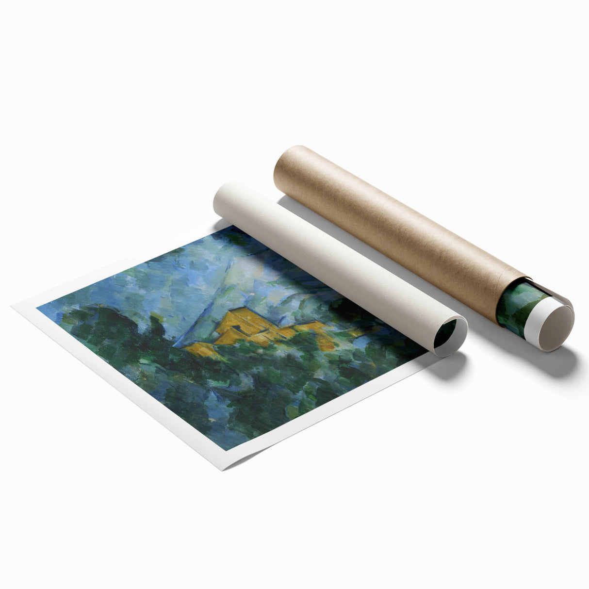 Cézanne Mont Sainte-Victoire and Château Noir - Impressionist Print