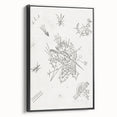 Modern Wall Art: Intricate Abstract Line Art – Minimalist Black & White Decor