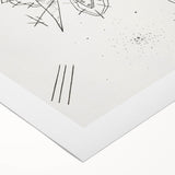 Modern Wall Art: Intricate Abstract Line Art – Minimalist Black & White Decor