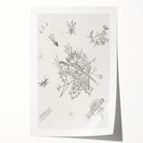 Modern Wall Art: Intricate Abstract Line Art – Minimalist Black & White Decor