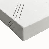 Modern Wall Art: Intricate Abstract Line Art – Minimalist Black & White Decor