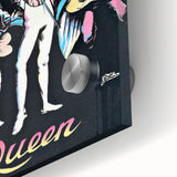 Queen Retro Poster Art - Comic Style Vintage Print - Rock Music Poster