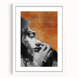 Modern Living Room Wall Art – Abstract Black and White Canvas