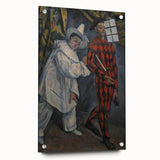 Impressionism Wall Art: Pierrot and Harlequin by Paul Cézanne Prints