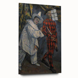 Impressionism Wall Art: Pierrot and Harlequin by Paul Cézanne Prints