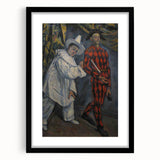 Impressionism Wall Art: Pierrot and Harlequin by Paul Cézanne Prints