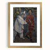 Impressionism Wall Art: Pierrot and Harlequin by Paul Cézanne Prints