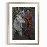 Impressionism Wall Art: Pierrot and Harlequin by Paul Cézanne Prints