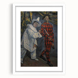 Impressionism Wall Art: Pierrot and Harlequin by Paul Cézanne Prints