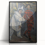 Impressionism Wall Art: Pierrot and Harlequin by Paul Cézanne Prints