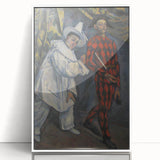 Impressionism Wall Art: Pierrot and Harlequin by Paul Cézanne Prints