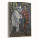 Impressionism Wall Art: Pierrot and Harlequin by Paul Cézanne Prints