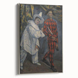 Impressionism Wall Art: Pierrot and Harlequin by Paul Cézanne Prints
