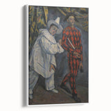Impressionism Wall Art: Pierrot and Harlequin by Paul Cézanne Prints