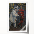 Impressionism Wall Art: Pierrot and Harlequin by Paul Cézanne Prints