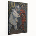 Impressionism Wall Art: Pierrot and Harlequin by Paul Cézanne Prints