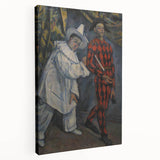 Impressionism Wall Art: Pierrot and Harlequin by Paul Cézanne Prints