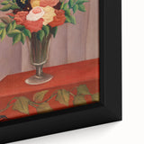 Modern Wall Art: Classic Floral Bouquet in Vase – Elegant Still Life Decor