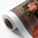 Modern Wall Art: Classic Floral Bouquet in Vase – Elegant Still Life Decor