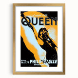 Queen Retro Poster Art - Vintage Concert Print - Iconic Rock Poster
