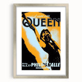 Queen Retro Poster Art - Vintage Concert Print - Iconic Rock Poster