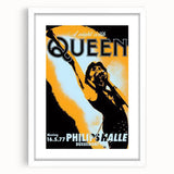 Queen Retro Poster Art - Vintage Concert Print - Iconic Rock Poster