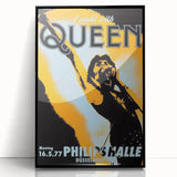 Queen Retro Poster Art - Vintage Concert Print - Iconic Rock Poster
