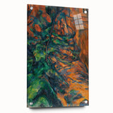Impressionism Wall Art: Rocks and Branches by Paul Cézanne Prints