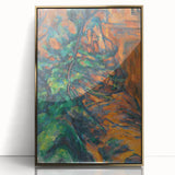 Impressionism Wall Art: Rocks and Branches by Paul Cézanne Prints