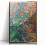 Impressionism Wall Art: Rocks and Branches by Paul Cézanne Prints