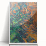 Impressionism Wall Art: Rocks and Branches by Paul Cézanne Prints