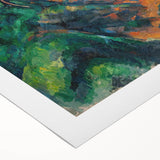 Impressionism Wall Art: Rocks and Branches by Paul Cézanne Prints