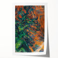 Impressionism Wall Art: Rocks and Branches by Paul Cézanne Prints
