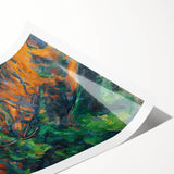 Impressionism Wall Art: Rocks and Branches by Paul Cézanne Prints