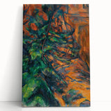 Impressionism Wall Art: Rocks and Branches by Paul Cézanne Prints