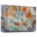 Modern Wall Art - Howling Dog by Paul Klee - Abstract Expressionist Decor