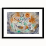 Modern Wall Art - Howling Dog by Paul Klee - Abstract Expressionist Decor