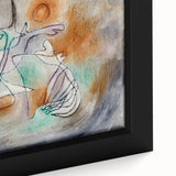 Modern Wall Art - Howling Dog by Paul Klee - Abstract Expressionist Decor