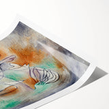 Modern Wall Art - Howling Dog by Paul Klee - Abstract Expressionist Decor