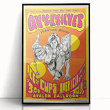 Quicksilver Messenger Service Retro Poster - Vintage Concert Print