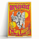 Quicksilver Messenger Service Retro Poster - Vintage Concert Print