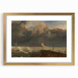 Famous Romantic Era Art: Dramatic Seascape at Port Ruysdael