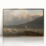 Famous Romantic Era Art: Dramatic Seascape at Port Ruysdael