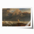 Famous Romantic Era Art: Dramatic Seascape at Port Ruysdael