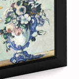 Impressionism Wall Art: Rococo Vase with Flowers by Paul Cézanne Prints